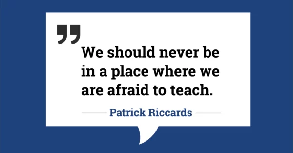 Equitable and Engaging History Education A Conversation with Patrick Riccards, Founder & CEO of the Driving Force Institute for Public Engagement